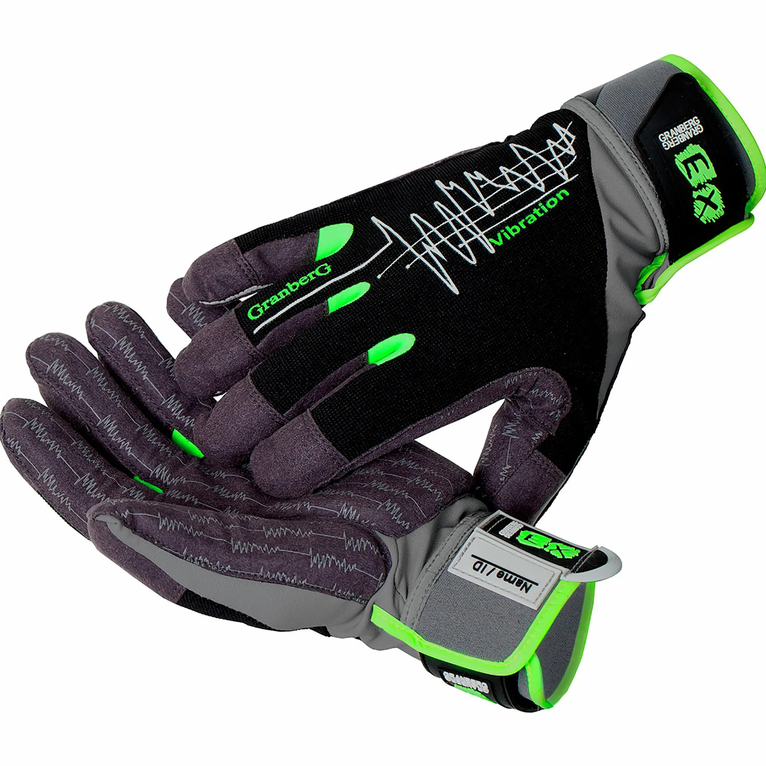 Arbetshandskar Antivibration Syntet Svart 10>Granberg Outlet
