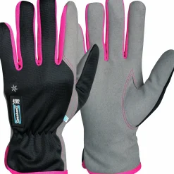 Arbetshandskar Varmfodrade Svart/Rosa>Granberg New