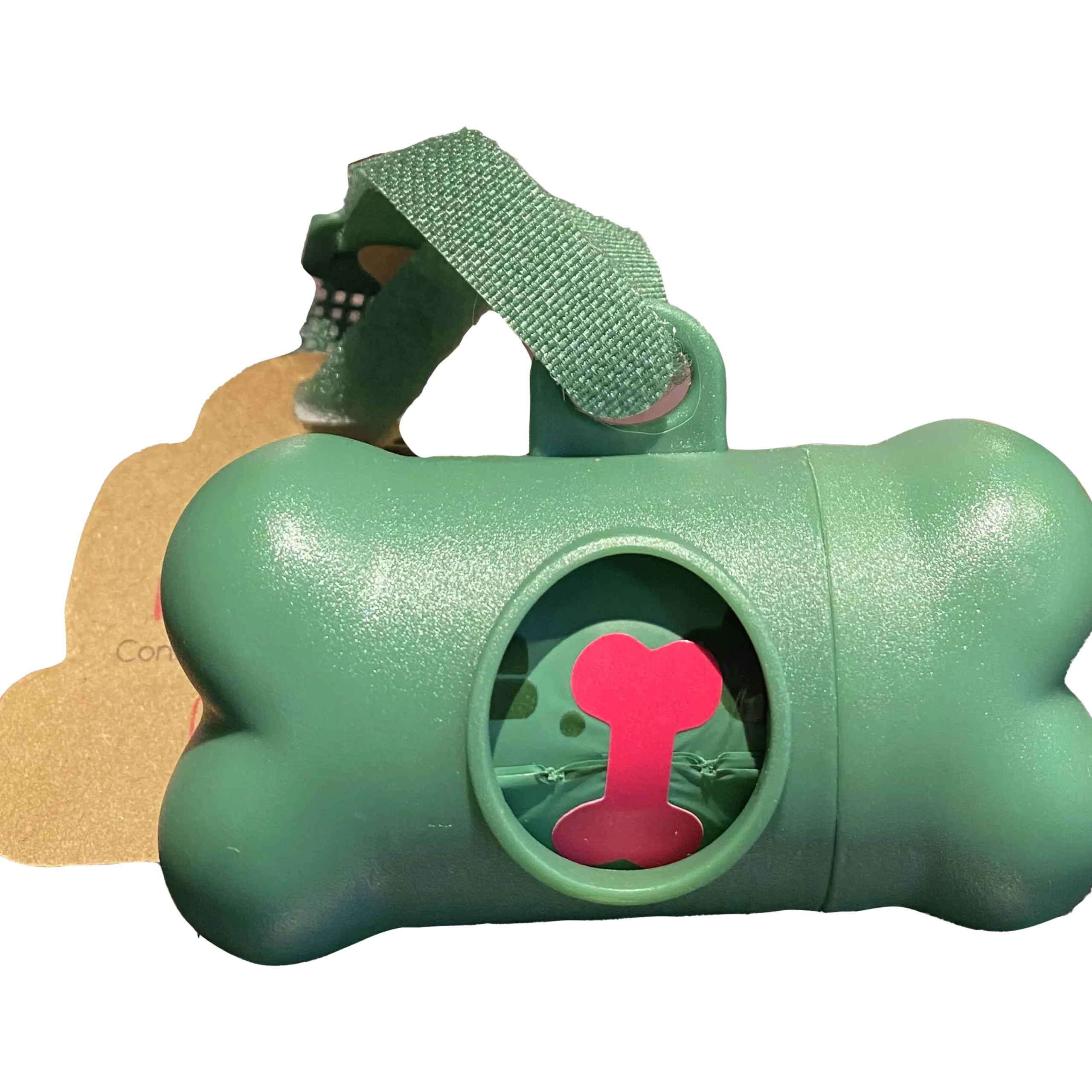 Bajspåsehållare inkl 1 rulle>Green Bone
