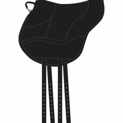 Barbackapad Full Svart>Horseguard Discount