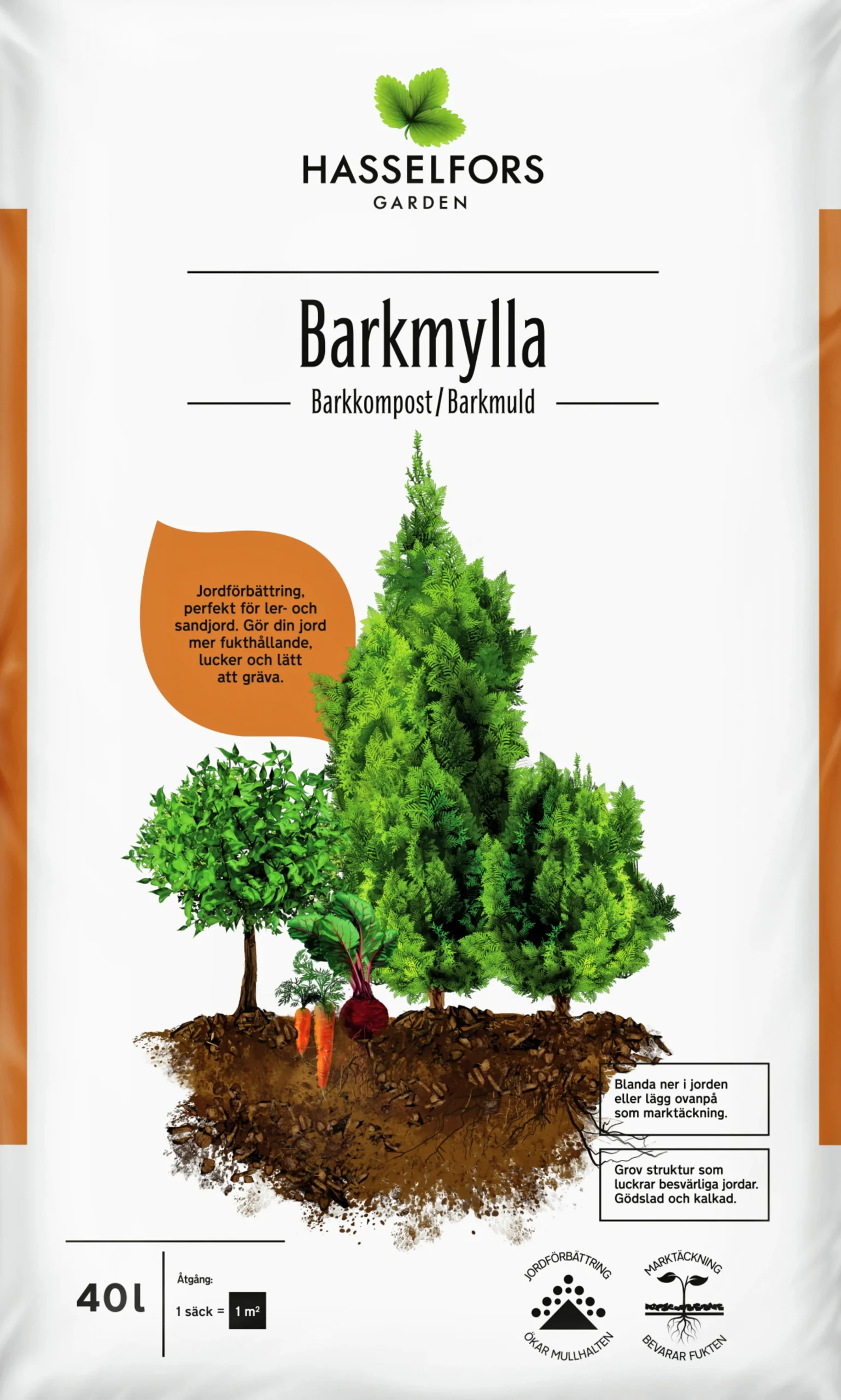 Barkmylla Hasselfors 40L>Hasselfors Garden Sale