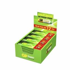 Batteri Alkaline AAA 12-p><noscript><img width=