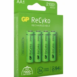 Batteri ReCyko 2100 Laddningsbart AA 4-p>GP Batteries Clearance