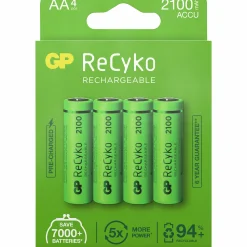 Batteri ReCyko 2100 Laddningsbart AA 4-p>GP Batteries Clearance