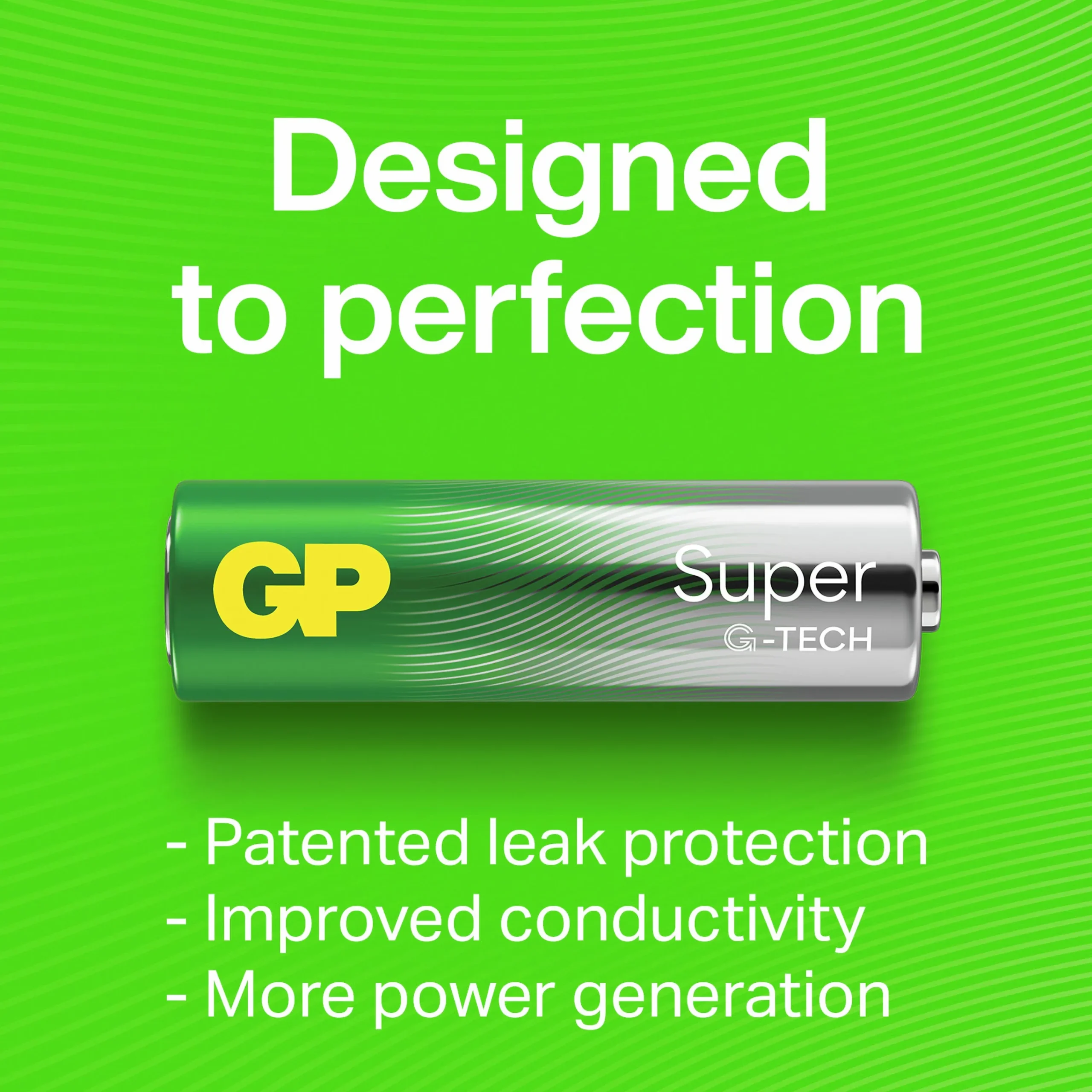 Batteri Super Alkaline AAA/LR03 20-p>GP Batteries