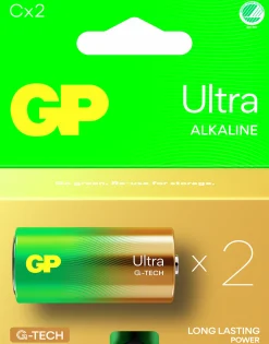 Batteri Ultra Alkaline C/LR14 2-p><noscript><img width=