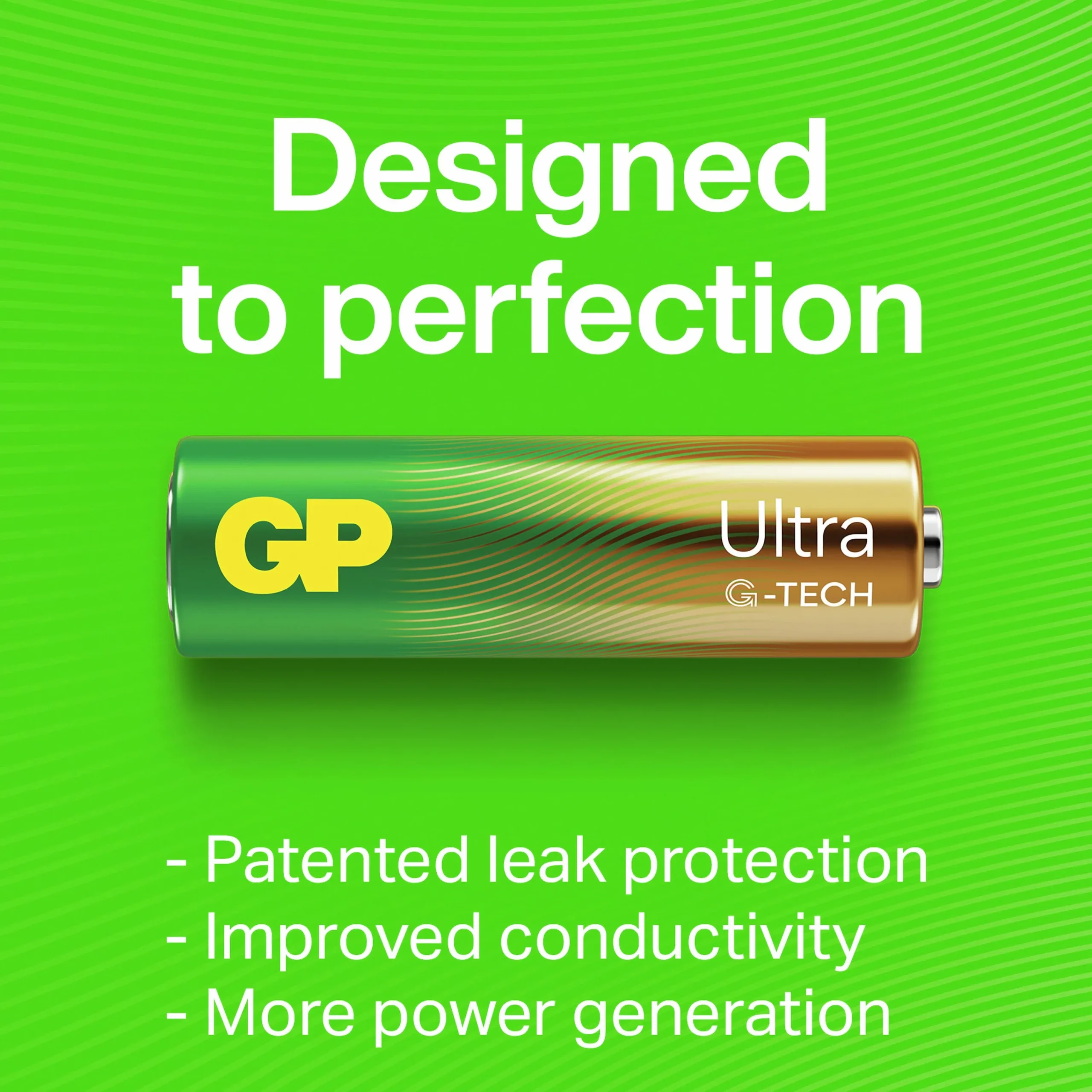 Batteri Ultra Alkaline AA/LR6 4-p>GP Batteries Discount