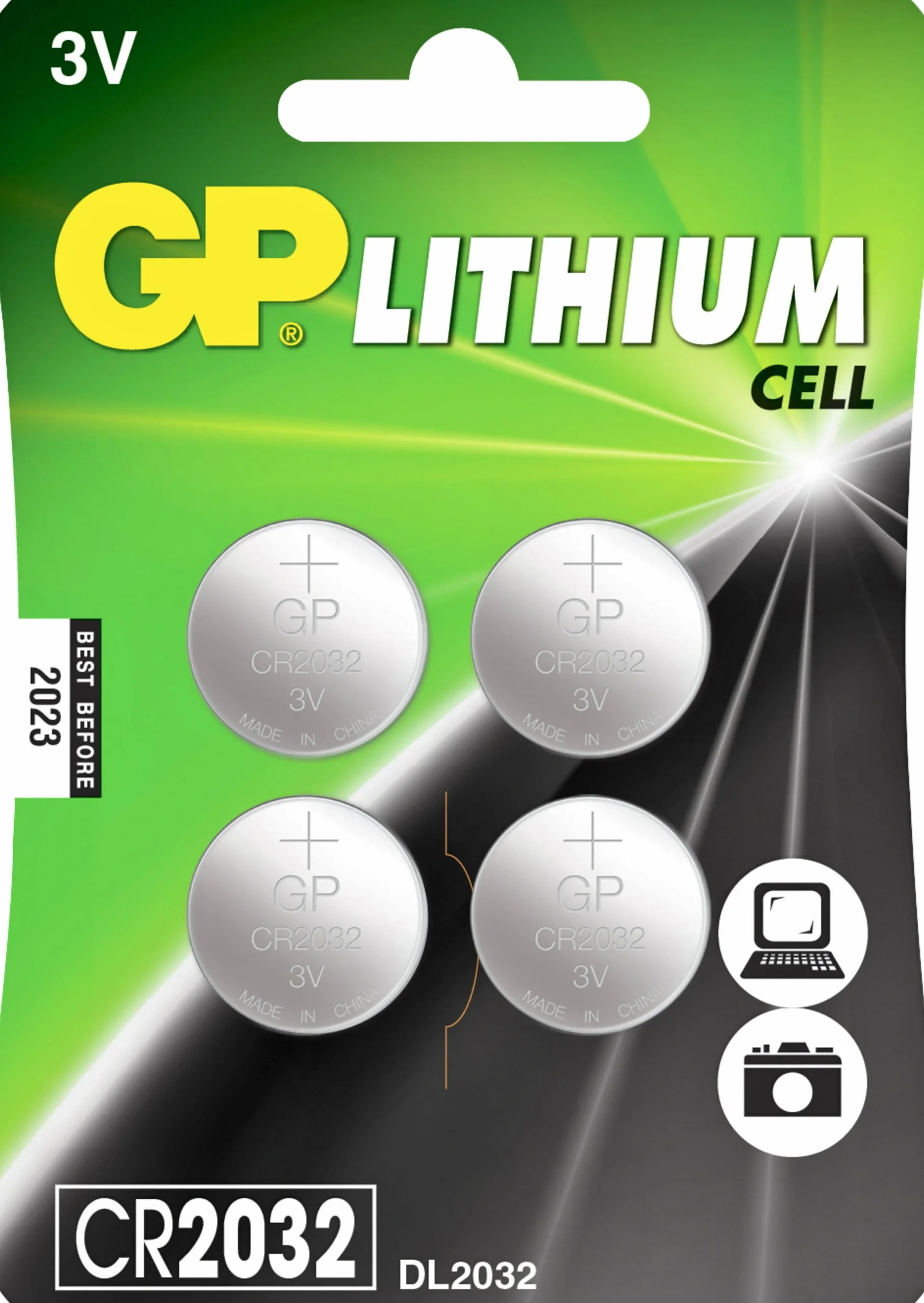Batteri GP Knappcell 4-p>GP Batteries Discount