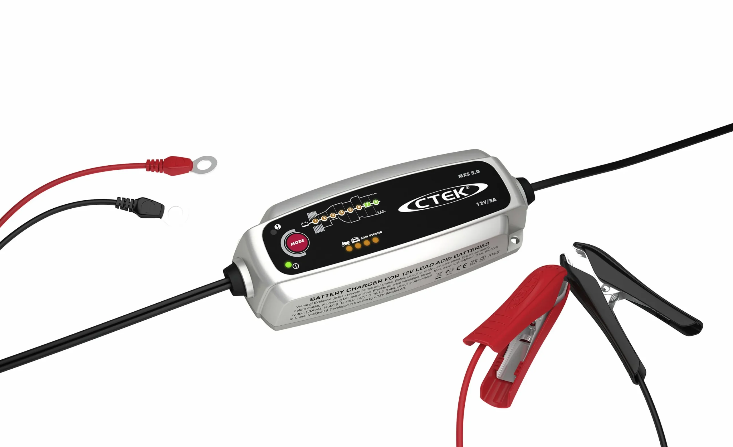 Batteriladdare MXS 5.0 12V/5A>CTEK Discount