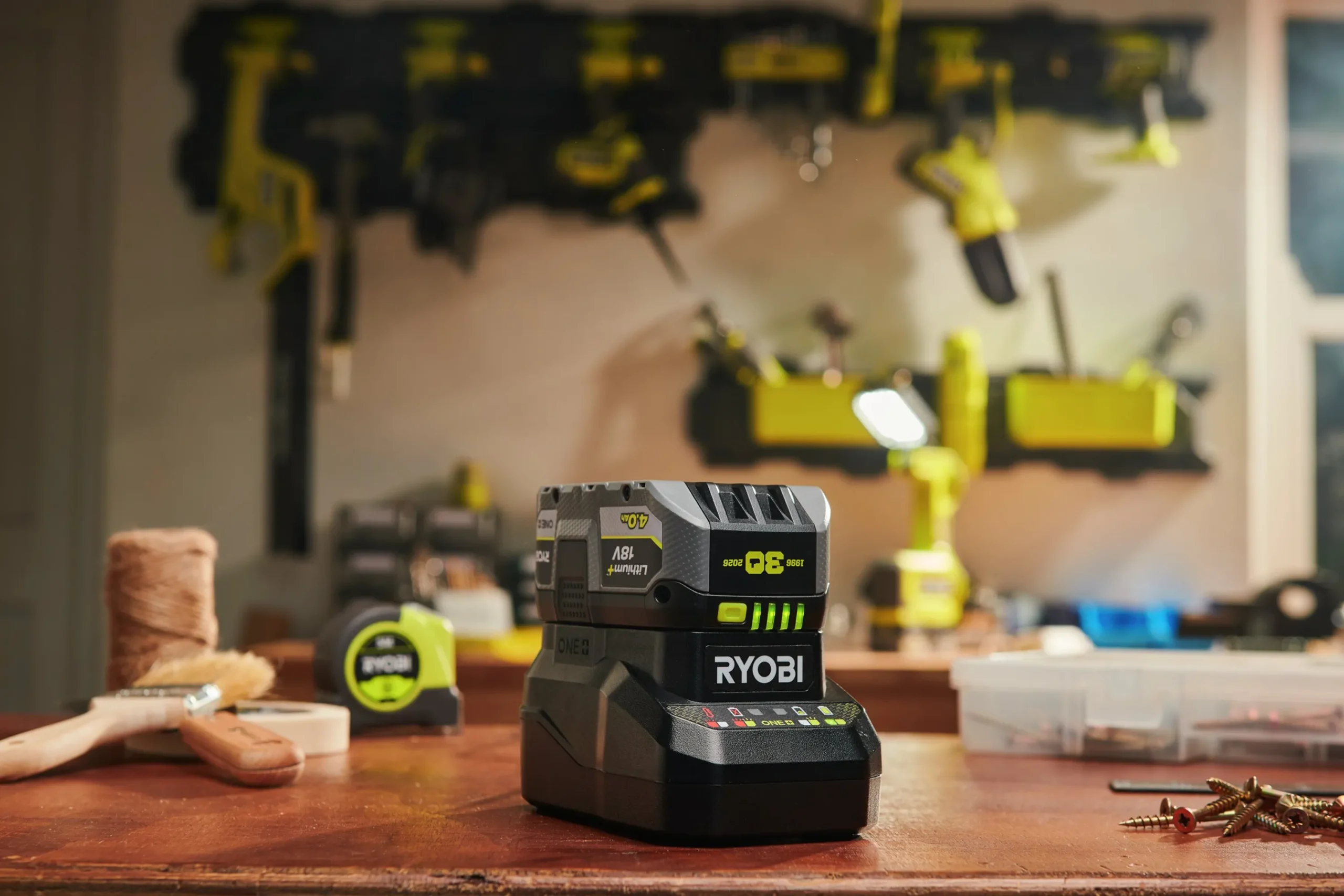 Batteri + Laddare ONE+ RC18120B-140X 4Ah 18V>Ryobi Sale