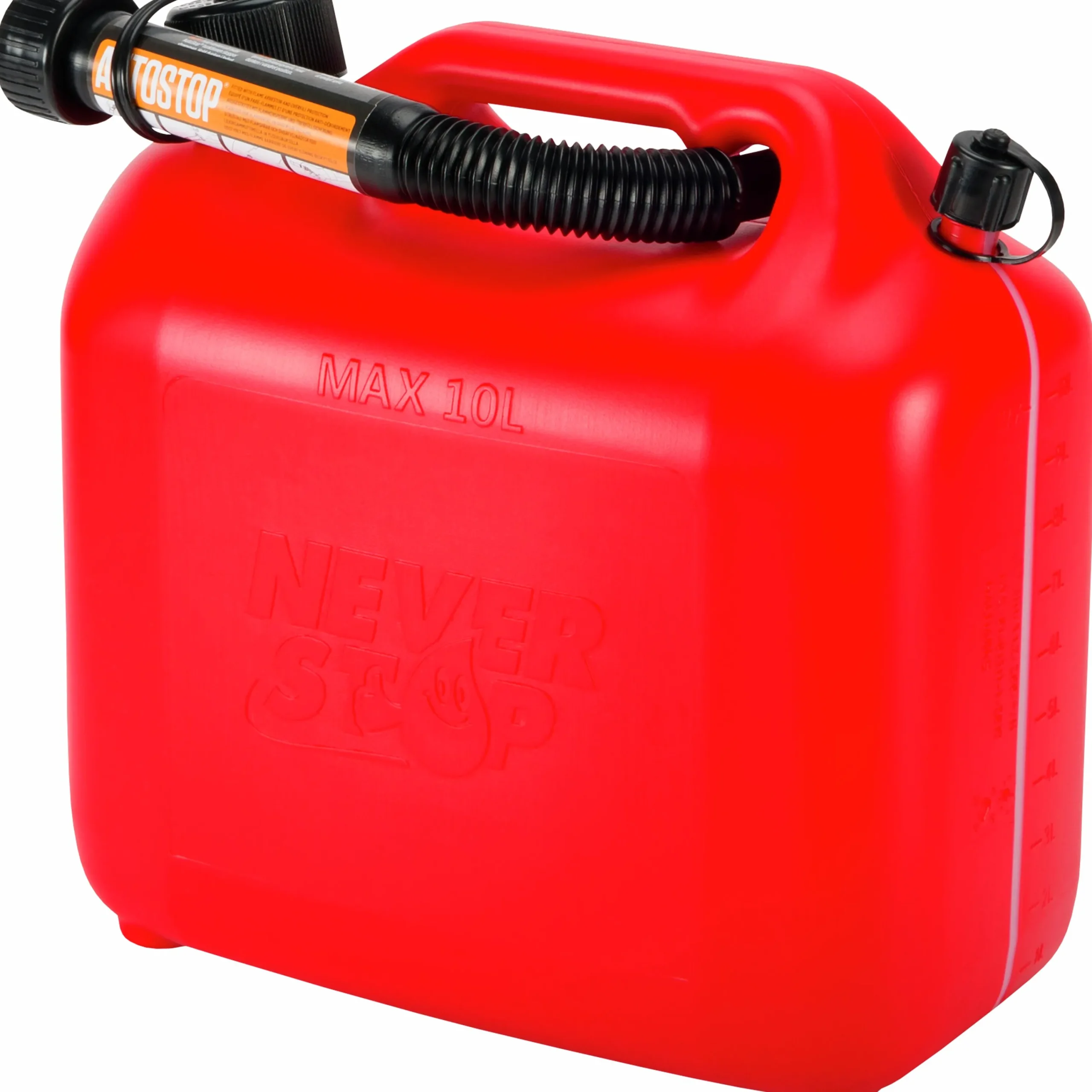 Bensindunk plast 10L>Never Stop