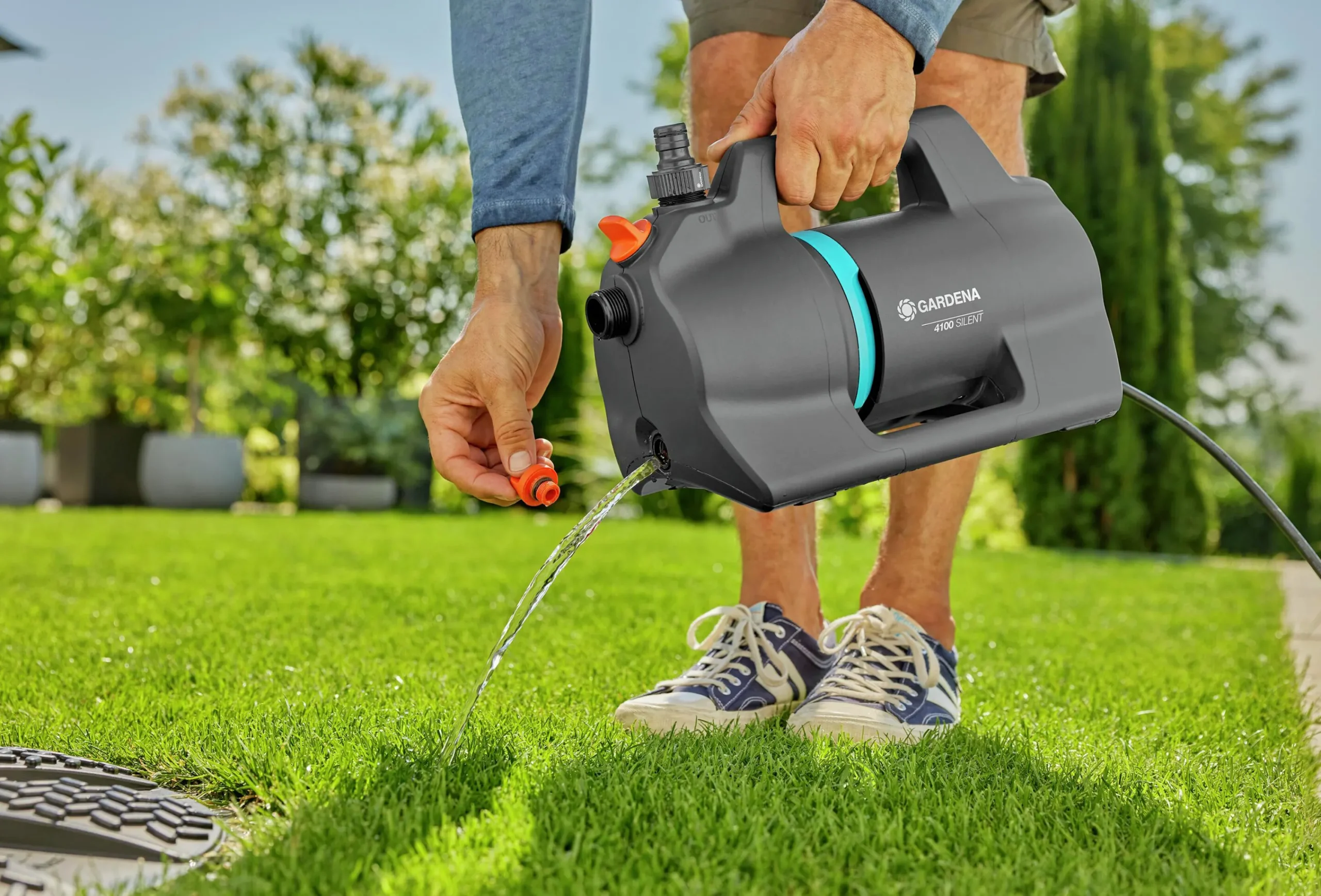 Bevattningspump 4100 Silent Set>Gardena Online