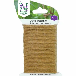 Bindtråd Twister Jute 5m>Nelson Garden Clearance