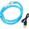Blinkhalsband LED Blå Onesize 20-65cm>Dogman