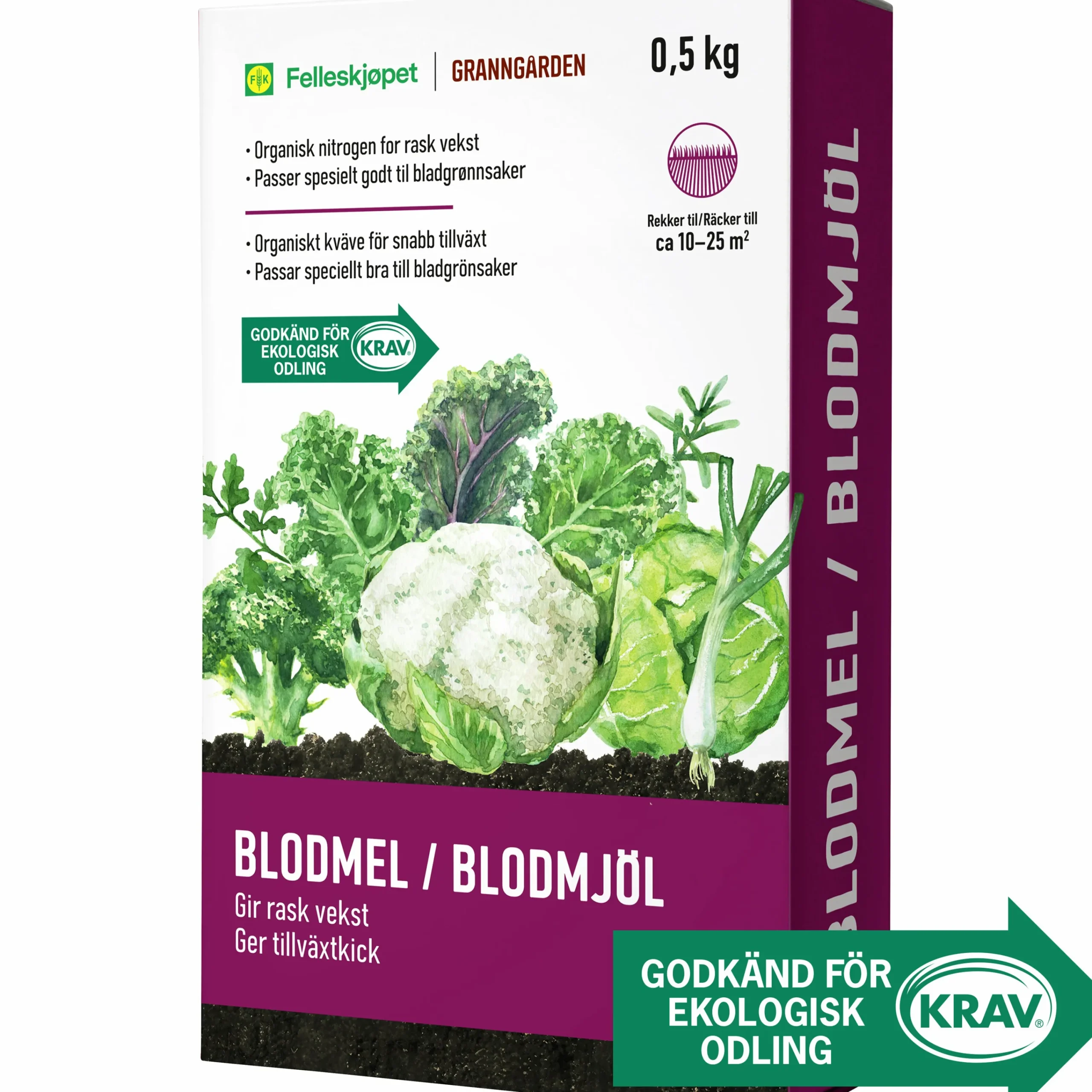 Blodmjöl KRAV 500g>Granngården New