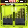 Borrset HSS Titan RAK19HSS2 18 delar>Ryobi Clearance