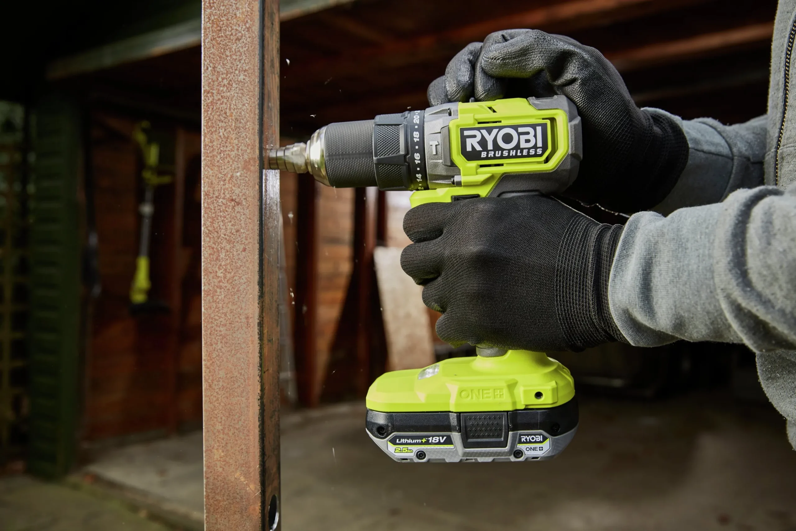Borrskruvdragare med slag ONE+ RPD18BL1-2C20S Kit 18V>Ryobi Outlet