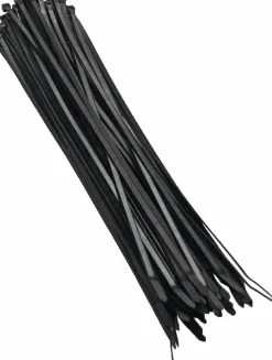 Buntband svart 4,5x200mm 100-p>Amiga Discount
