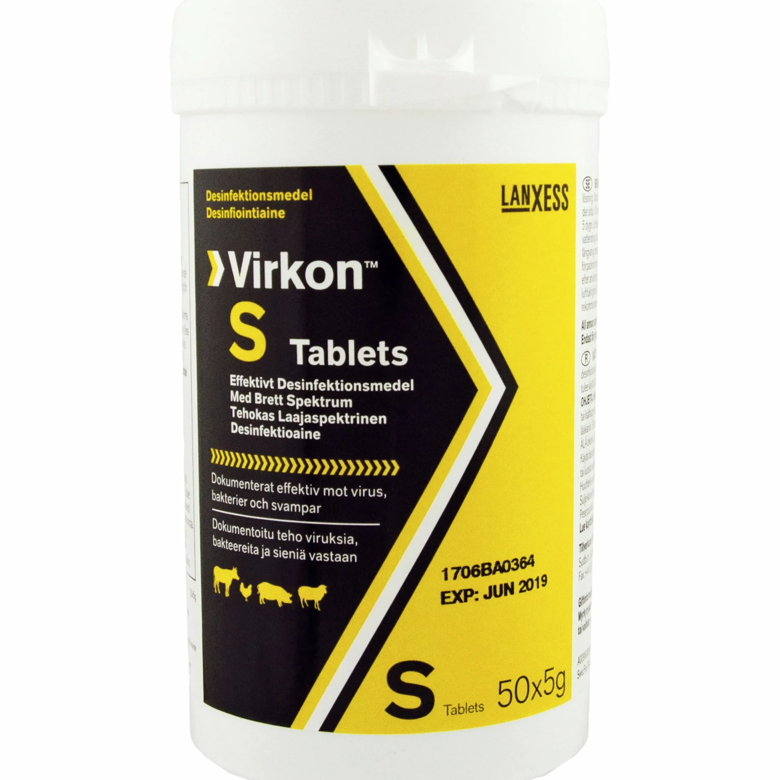 Desinfektion S 50x5g tabletter>Virkon Outlet