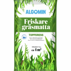 Dressjord Toppdress Friskare Gräsmatta 40L>Algomin Discount