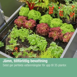 Droppbevattning MicroDrip Startset för pallkragar>Gardena Discount