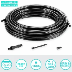 Droppbevattning MicroDrip Startset Plantrader 15m>Gardena Sale