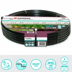 Droppslang MicroDrip Startset Häckar/Buskar 50m><noscript><img width=
