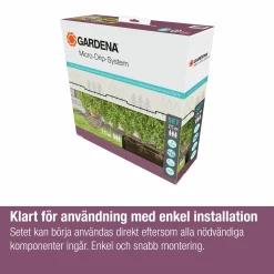 Droppslang MicroDrip Ovan/Under jord Set 25m>Gardena Best