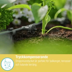 Droppspridare Inline Tryckreglerande 2 l/h 10-p><noscript><img width=