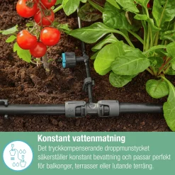 Droppspridare MicroDrip Ställbar Tryckreglerande><noscript><img width=