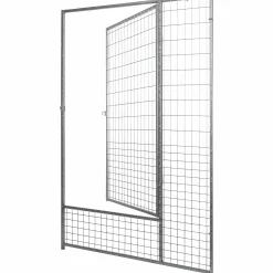 Dörrsektion till hundgård Metall 120x180cm><noscript><img width=