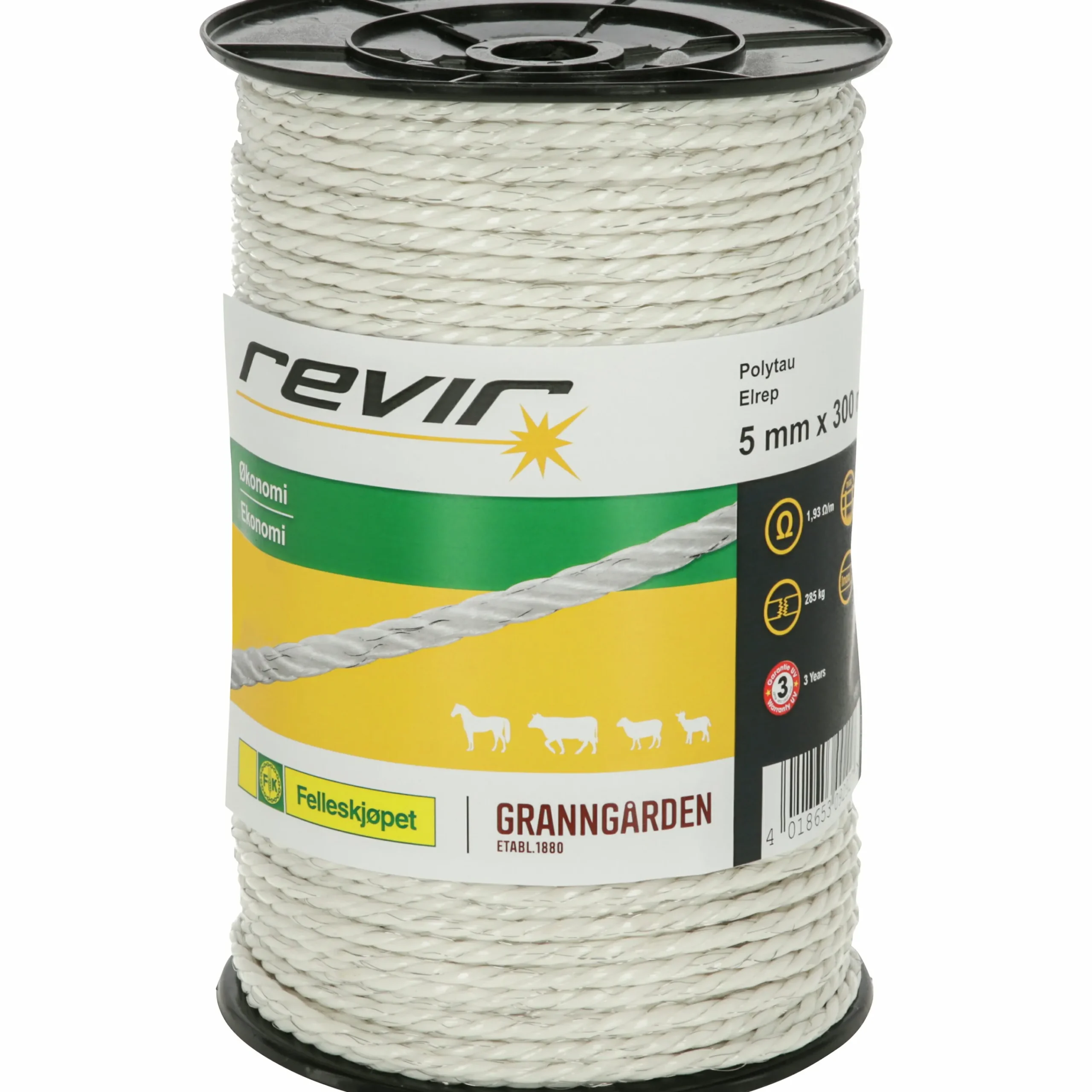 Elrep Revir Ekonomi 5mm 300m>Kerbl Clearance