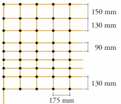 Elstängselnät får 90cm 50m><noscript><img width=
