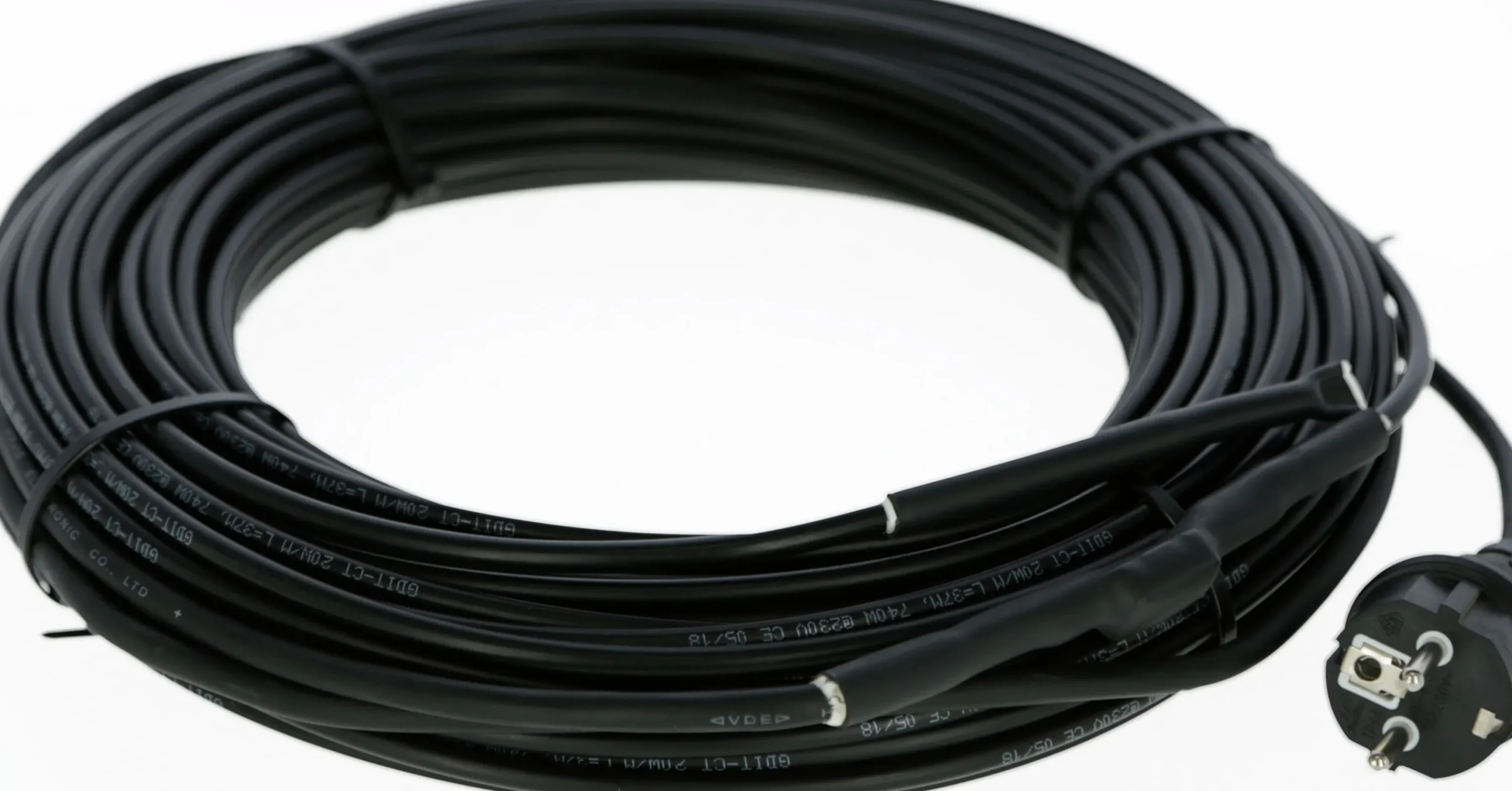 Elvärmekabel IPX7 med termostat>Kerbl Hot