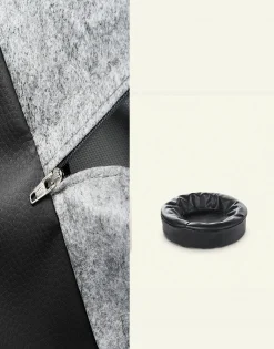 Extra klädsel Rund Svart 50cm>Bia bed Clearance