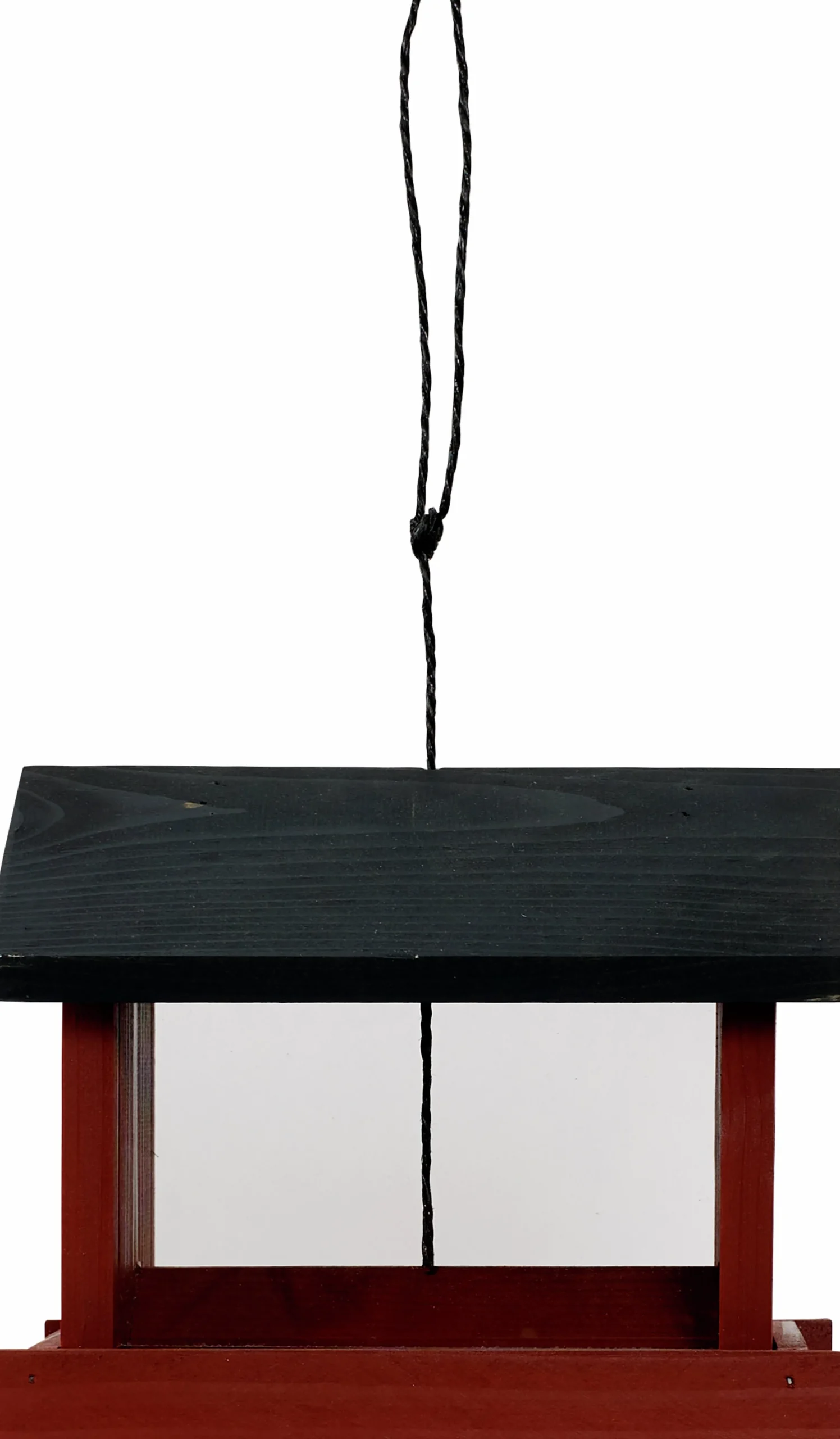 Fågelbord Plexiglas Faluröd 24x16x21cm>Granngården Clearance