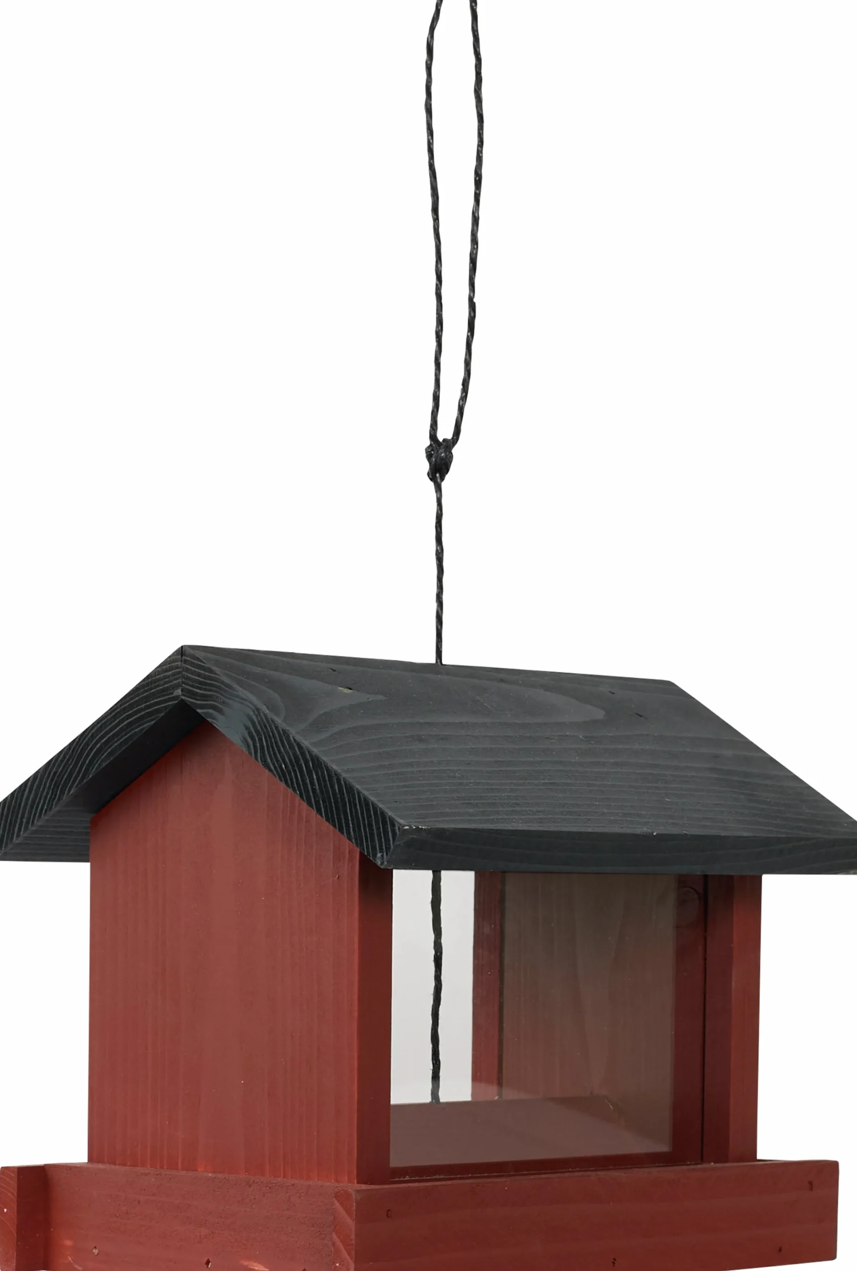 Fågelbord Plexiglas Faluröd 24x16x21cm>Granngården Clearance