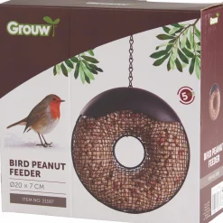 Fågelmatare Rund Nötter 1,5L>Grouw Best