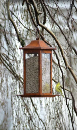 Fågelmatare Rost Frö 33cm>Nelson Garden