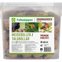 Fågelmat Talgbollar Premium 30-p>Granngården Discount