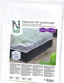 Fiberduk med resår till pallkrage helpall>Nelson Garden Hot