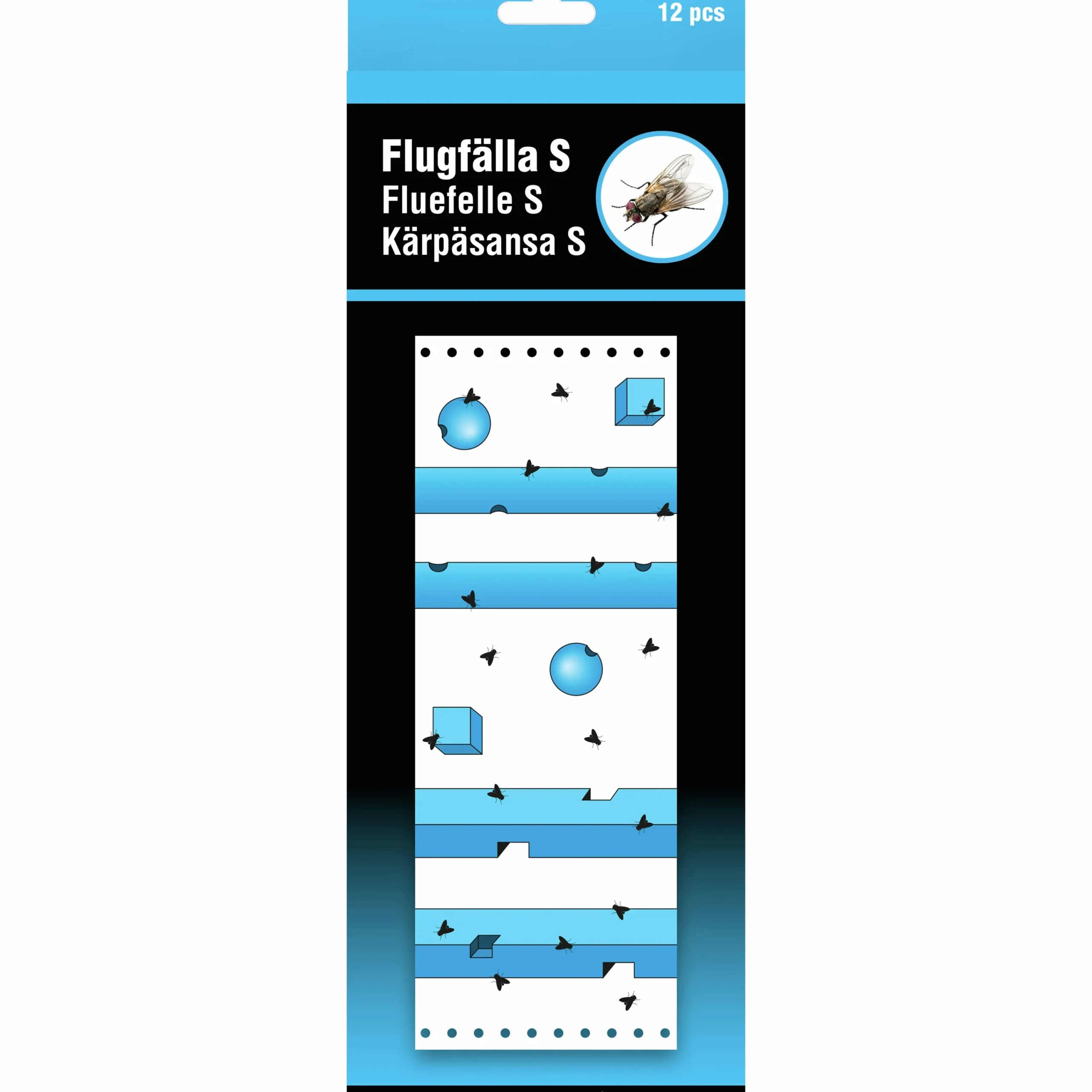 Flugfälla Flugpapper S 12-p>Silverline Sale