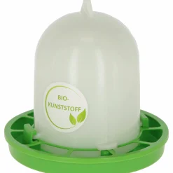 Foderautomat Höns Bioplast Vit/Grön 1kg>Kerbl Best
