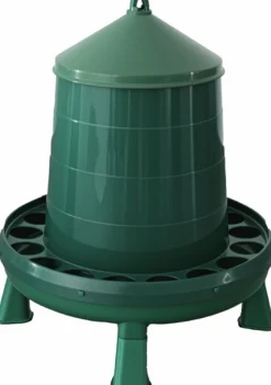 Foderautomat inkl ben Återvunnen plast Svart 8kg>Willab New