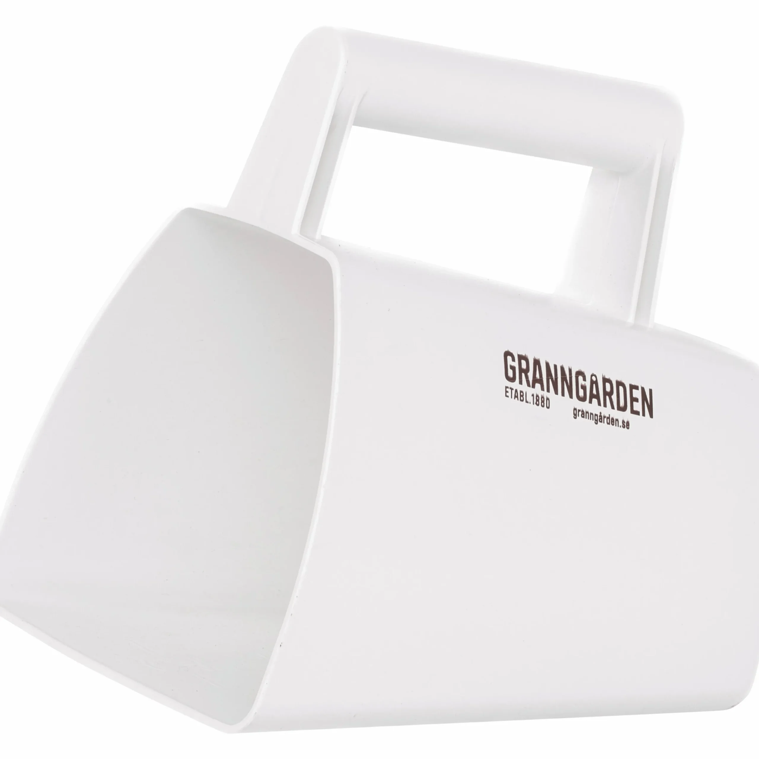 Foderskopa plast vit 2L>Granngården Discount