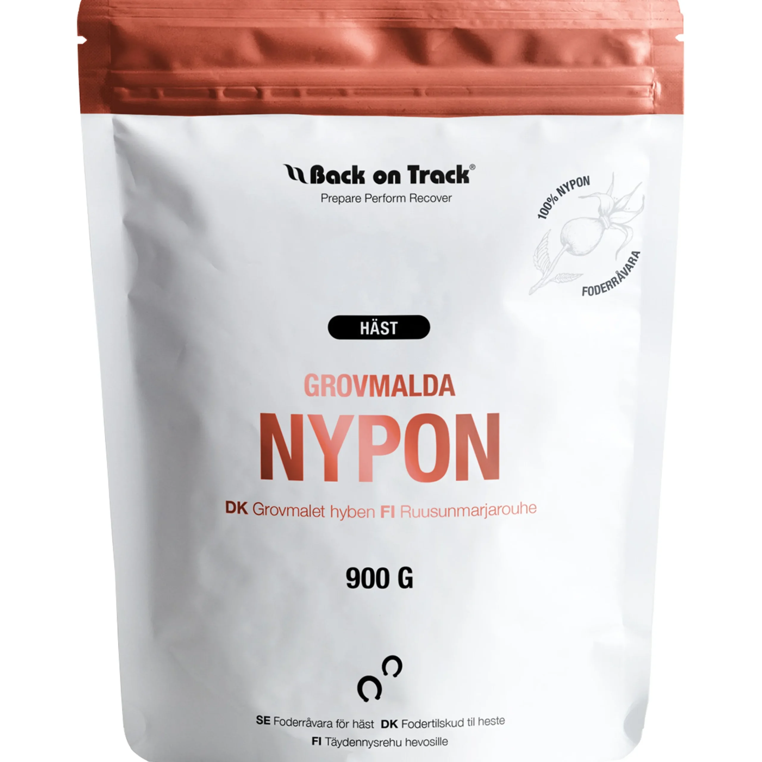 Fodertillskott Nyponpulver Grovmalet 900g>Back on Track Clearance
