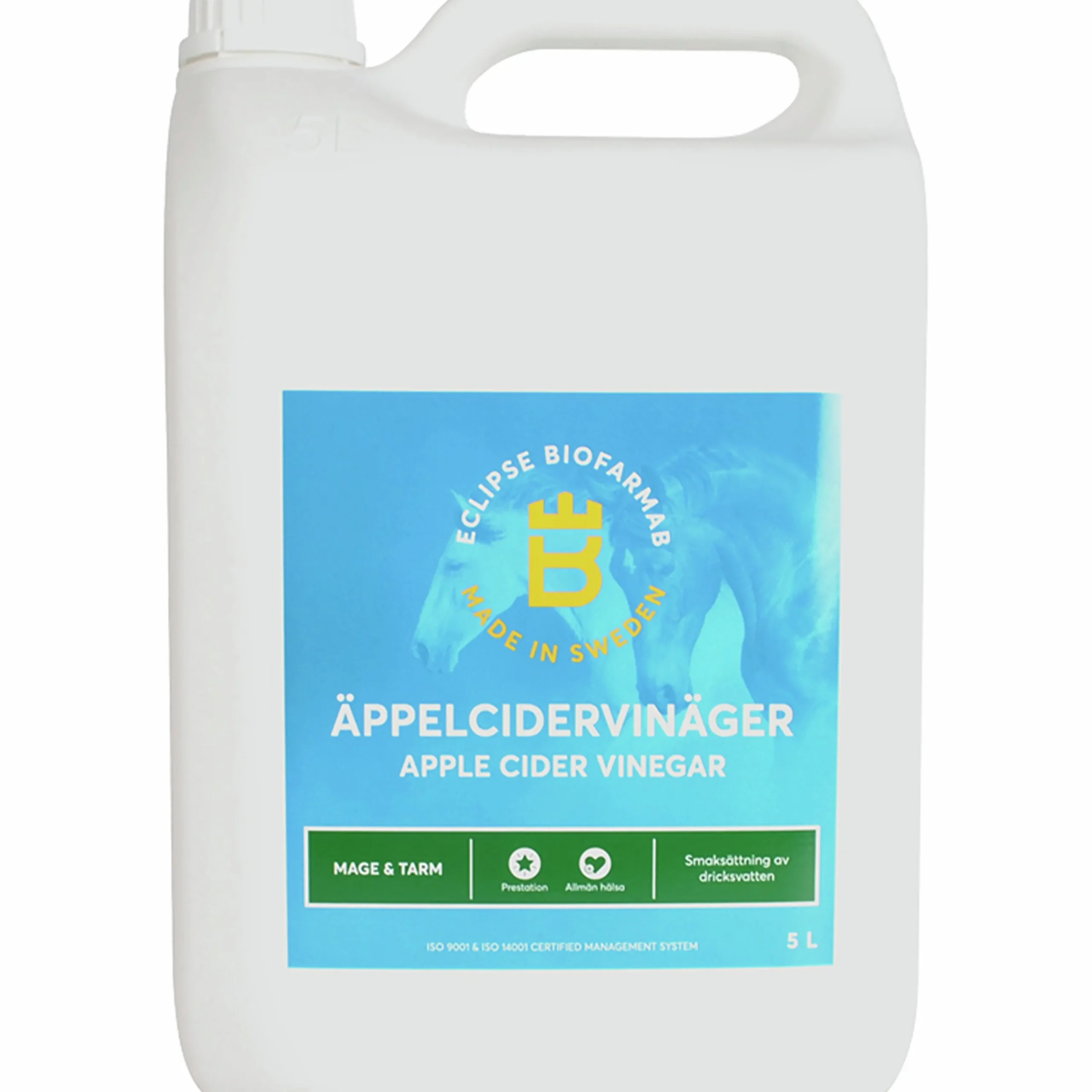 Fodertillskott Äppelcidervinäger 5L>Eclipse Biofarmab Clearance