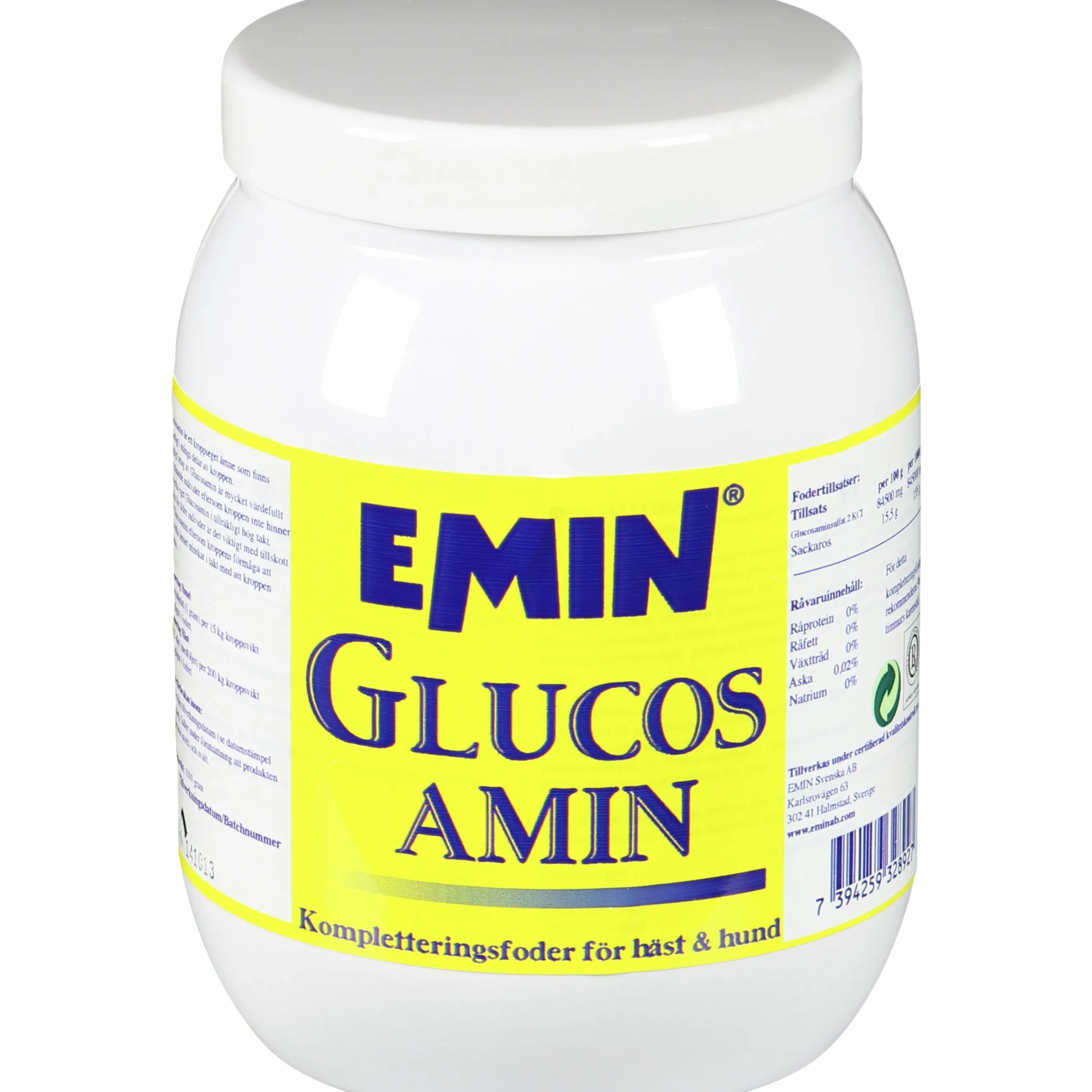 Fodertillskott Glucosamin 1000g>Emin Discount