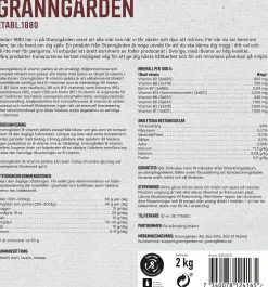 Fodertillskott B-Vitamin Pellets 2kg>Granngården Discount