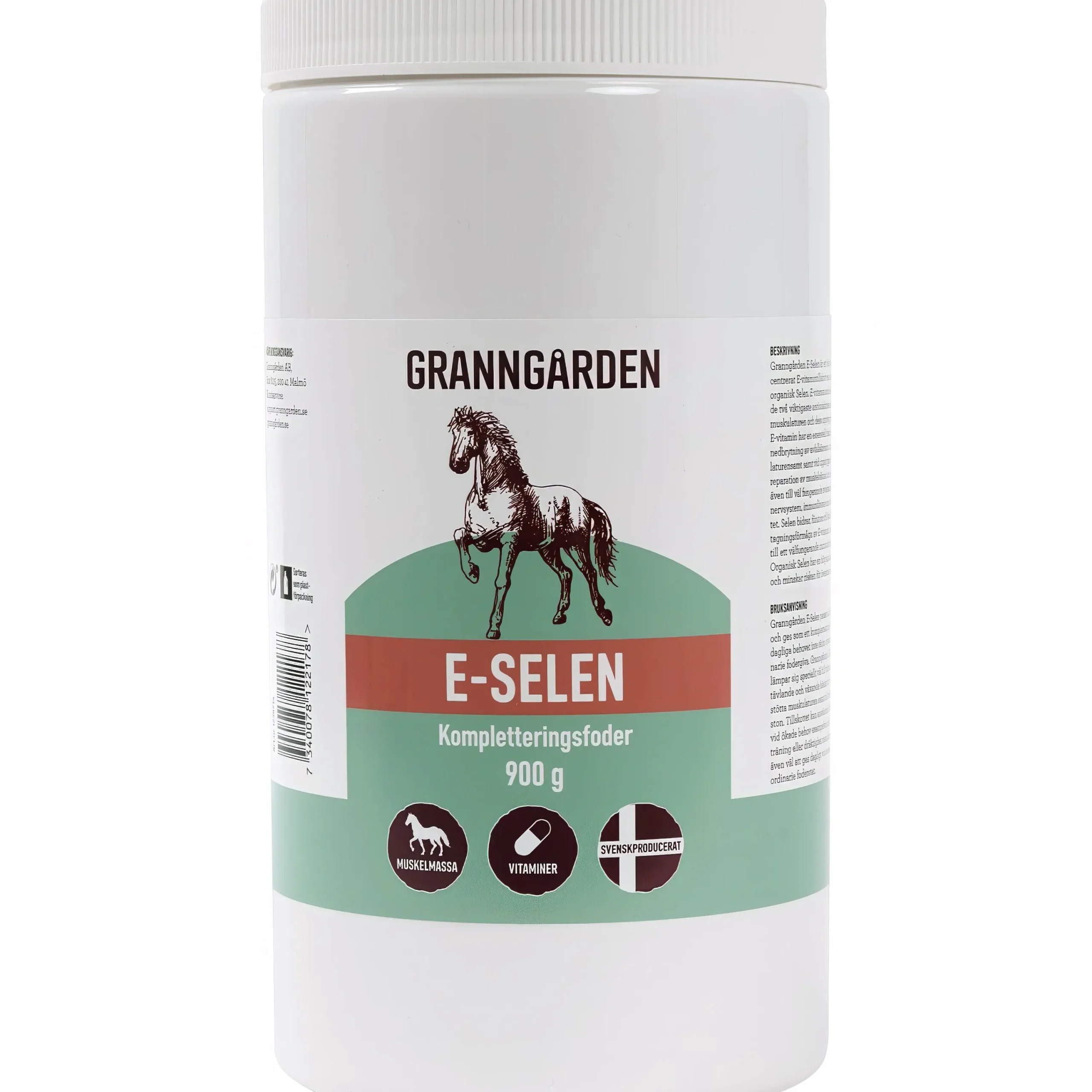 Fodertillskott E-Selen 900g>Granngården Discount